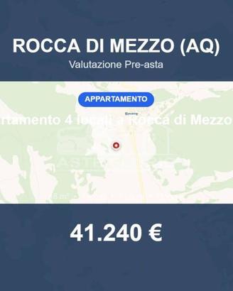 Immobile in asta di 48 m² a Rocca di Mezzo
