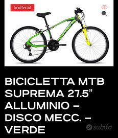 Bici mtb Suprema