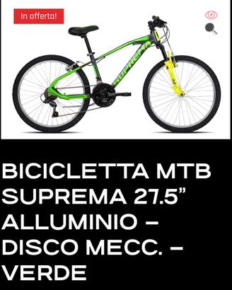 Bici mtb Suprema