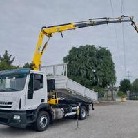 Iveco Eurocargo 160E22 P gru Jib e ribaltabile