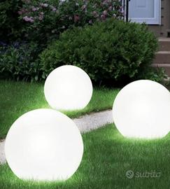 lampade led esterne a sfera