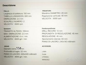 combinata non professionale  
