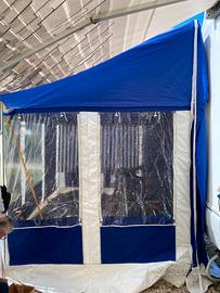 Gazebo Vecam  per camper struttura autoportante