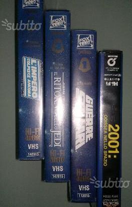 Cassette vhs guerre stellari