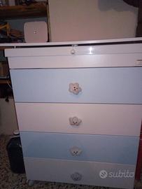 Fasciatoio più lettino