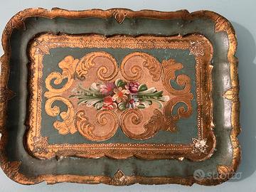 Vassoio il legno vintage