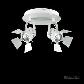 Ideal lux ciak ap2 lampada a parete, applique