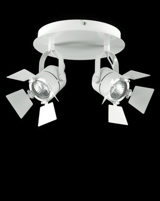 Ideal lux ciak ap2 lampada a parete, applique