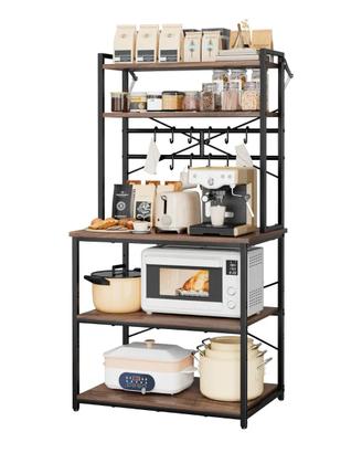 Scaffale da Cucina Portaoggetti Microonde Utensili