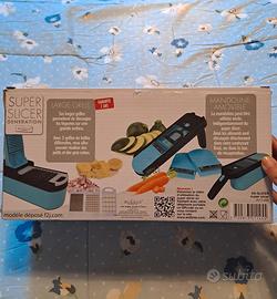Mandolina regolabile super slicer a 3 lame