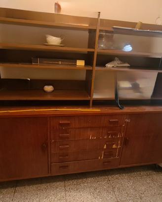 mobile lungo credenza legno