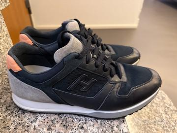 Hogan Interactive H Flock Uomo Blu Navy  10UK