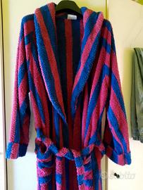 Accappatoio spugna unisex collo sciallato 