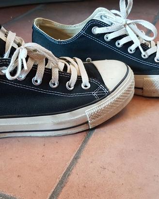 Converse platform nere scarpe 41.5