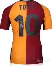 Maglia Totti ufficiale autografata
