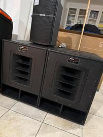 Subwoofer attivo master audio SUB215
