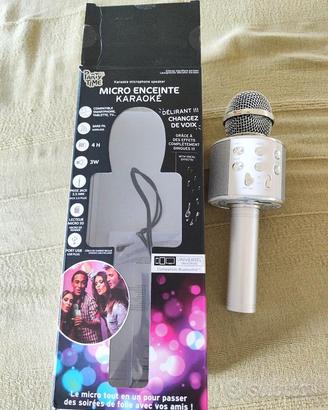 Microfono karaoke 