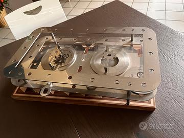 Barbecue con doppio bruciatore a bioetanolo