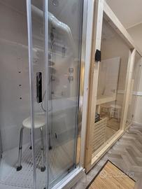 Sauna Finlandese e doccia emozionale