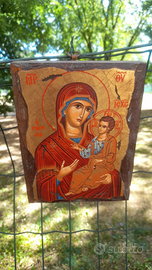 Icona religiosa su legno