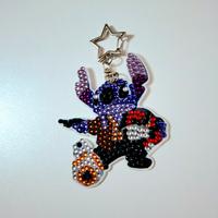 Portachiavi Stitch versione Star Wars fatto a mano