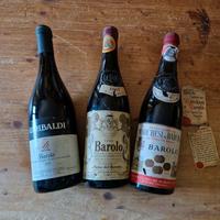 Lotto bottiglie vintage