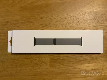 NUOVO Cinturino Apple Watch Graphite Milanese Loop