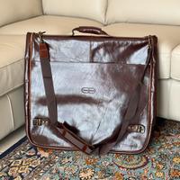 Borsa porta abiti Bruno Piattelli pelle pregiata
