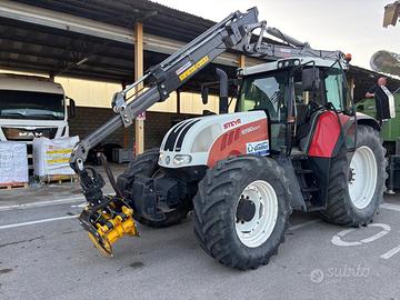 Trattore Stayer 190 e gru Palms