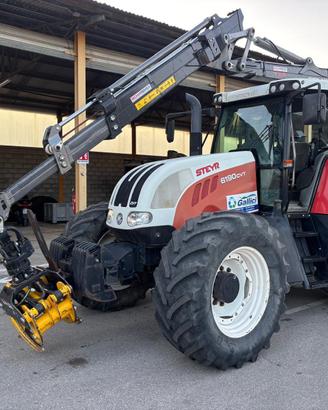 Trattore Stayer 190 e gru Palms
