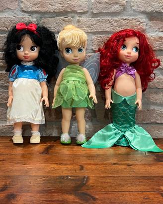 Bambole principesse Disney Biancaneve-Trilly-Ariel