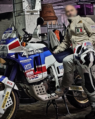GIACCA IN PELLE MOTO DAKAR STYLE HOLYFREEDOM