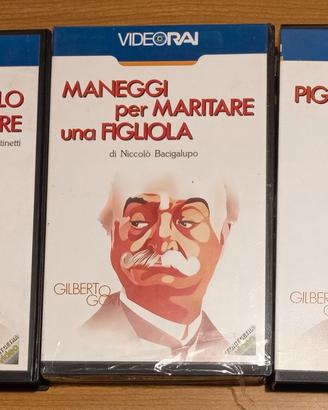 Gilberto Govi Commedie Genovesi 3 VHS  VIDEORAI
