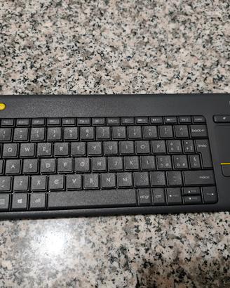 Tastiera con touchpad Logitech k400 plus
