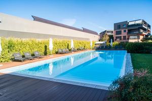 Nuovo 3 camere con giardino e piscina condominiale