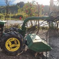 Motocoltivatore Ferrari con fresa