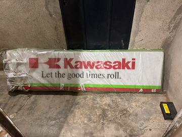 Insegna Kawasaki vintage