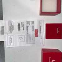 💎 Anello mezza fede in oro bianco con diamanti –