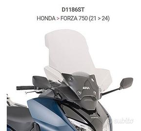 Cupolino givi maggiorato d1186st forza 750 usato