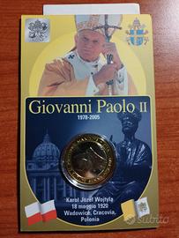 Moneta Papa Giovanni Paolo II