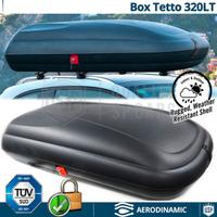 Box Baule Tetto Per FIAT Portapacchi OMOLOGATO TÜV