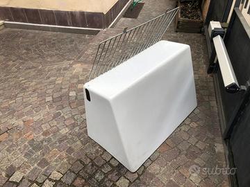 Trasportino cuccia vetroresina per cani