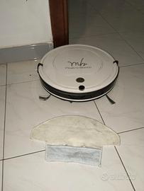 robot aspirapolvere mastro bianco