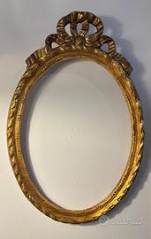 Cornice ovale stile barocco