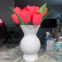 Vaso con Tulipani