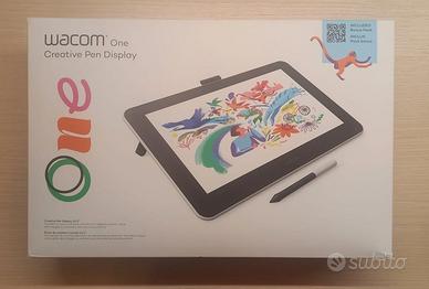 Tavoletta grafica Wacom one creative display 13.3"