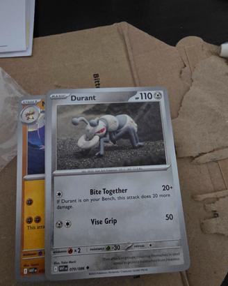 Carta Pokemon  Rara