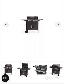 Barbecue brace gas4fuochi