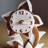 Orologio in ceramica Capodimonte 