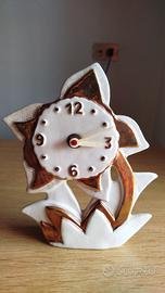 Orologio in ceramica Capodimonte 